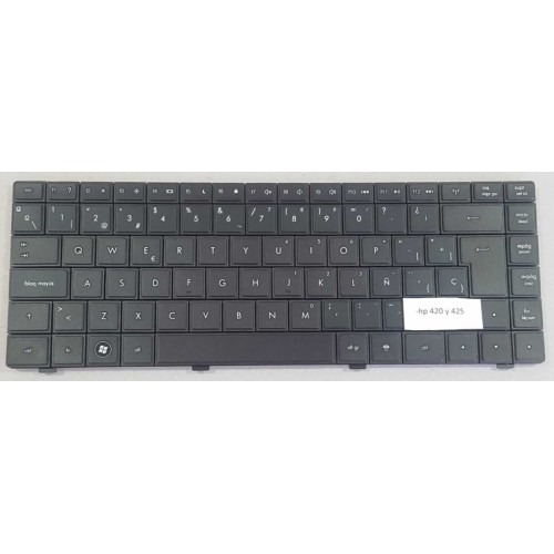 Reconocimiento Ya que Jadeo Teclado notebook hp_425-420