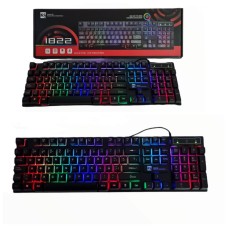 Teclado  R8 1822  USB  Gamers Con Luces RGB 